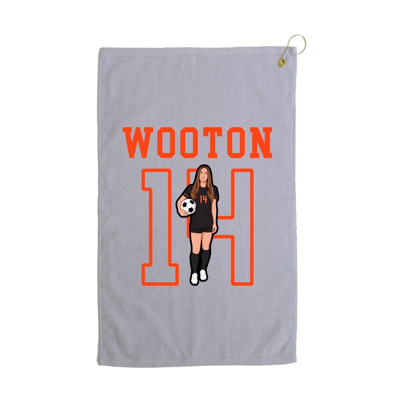 Golf Towel — Shirsey in Grey