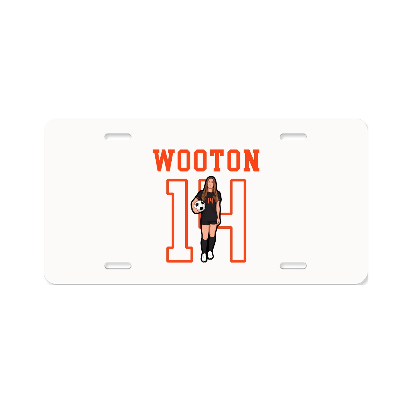 License Plate — Shirsey in Classic