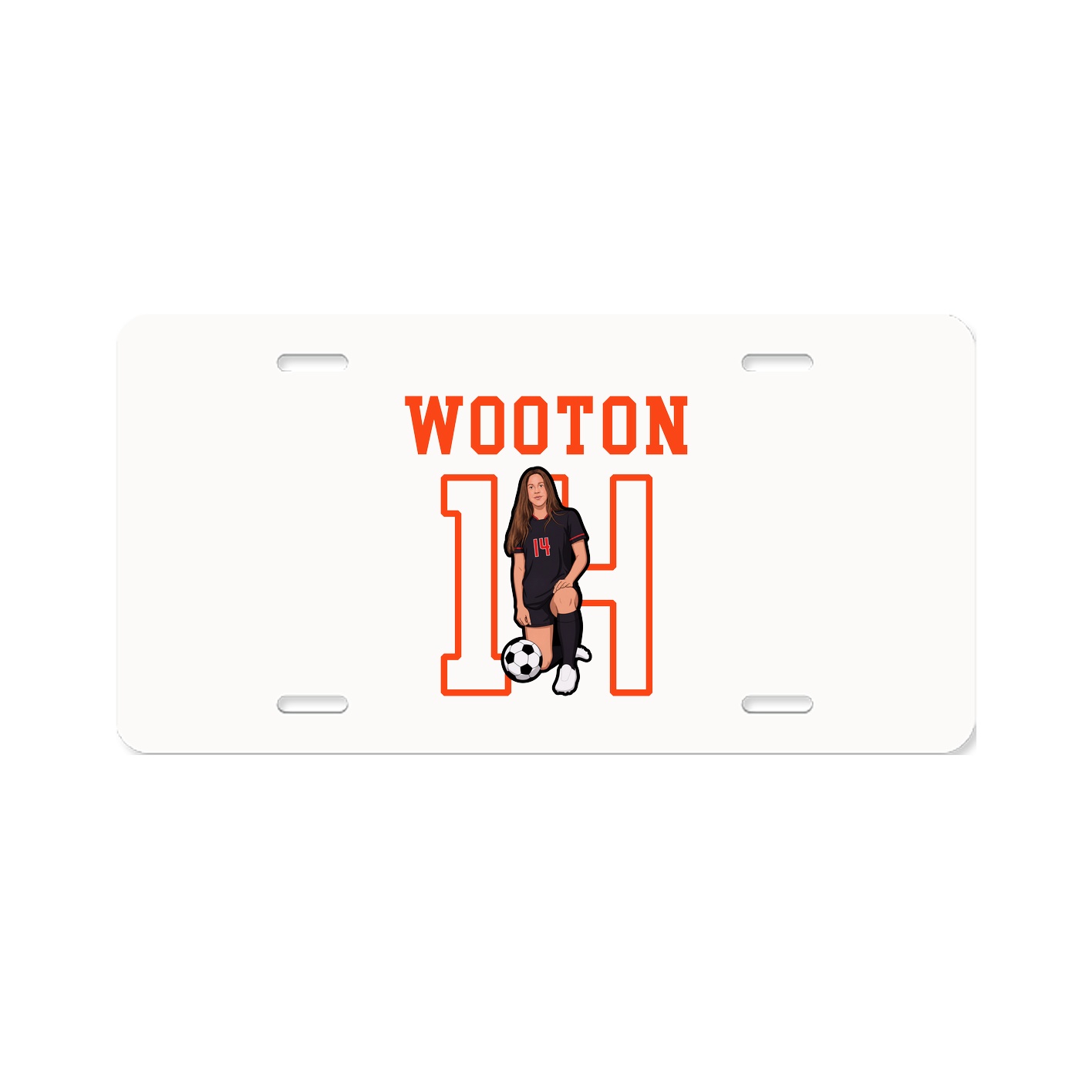 License Plate — Shirsey in Classic