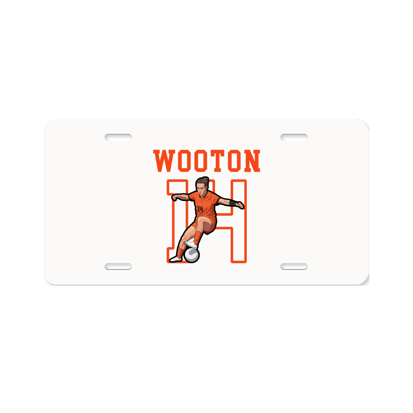 License Plate — Shirsey in Classic