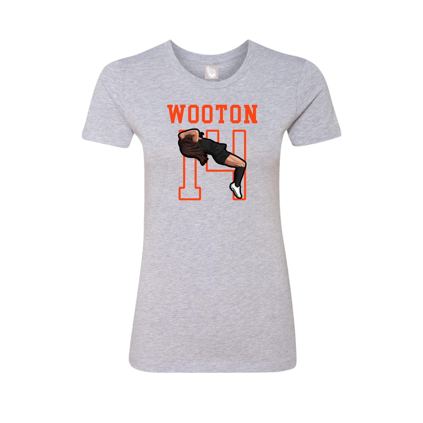 Fitted Women's Tee — Shirsey in Grey