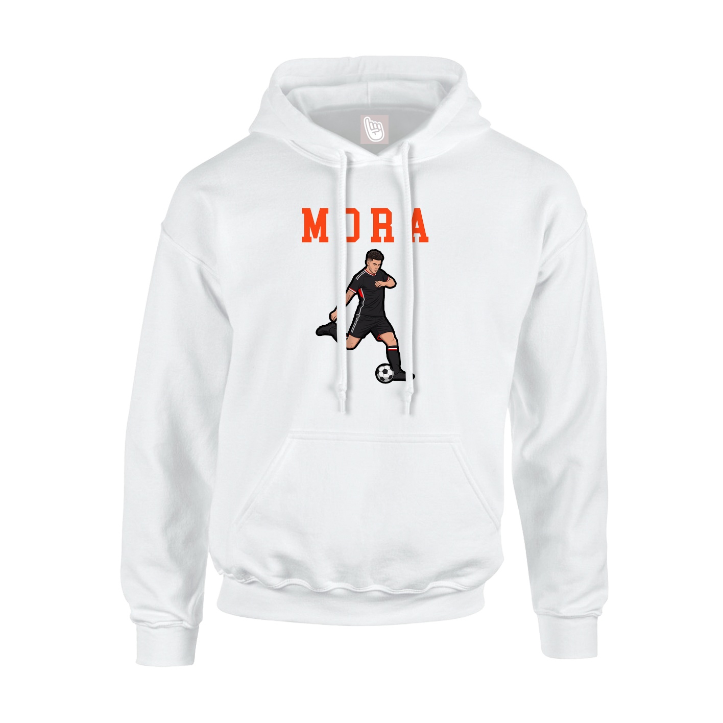 Hoodie — Shirsey in White