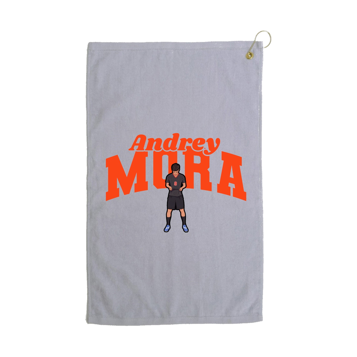 Golf Towel — Signature Arch in Grey