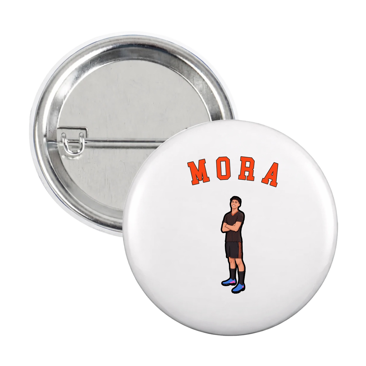 Game Day Button — Shirsey Arch in White