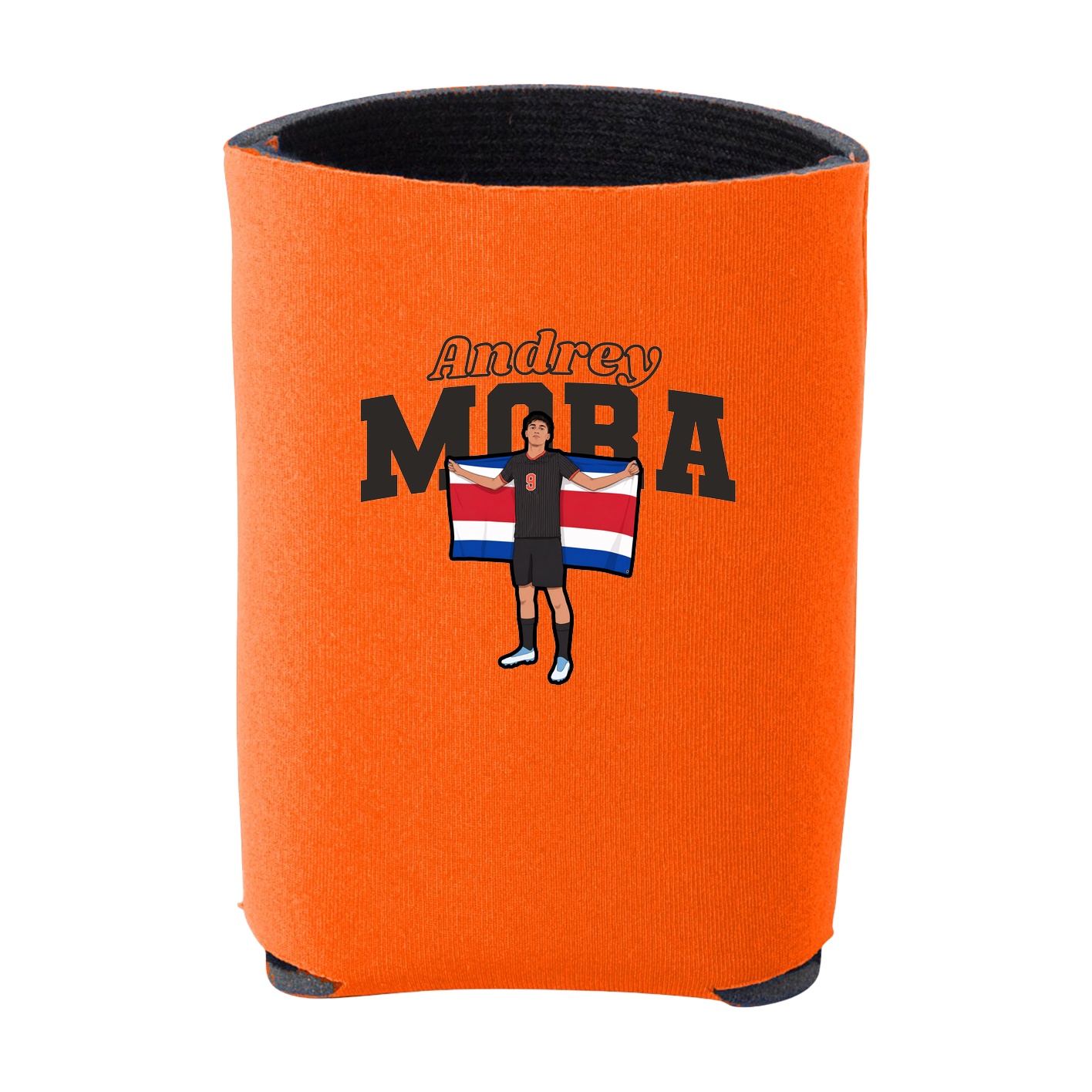 Can Holder — Name Arch in Orange