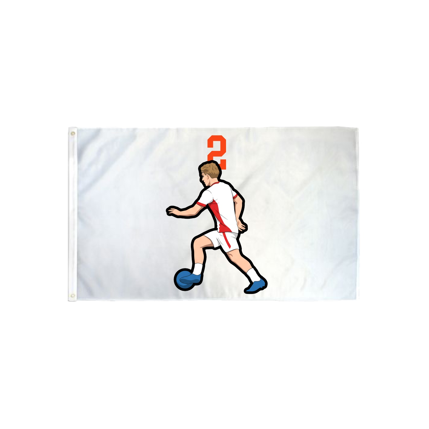 3x5 Flag — Number Top in Classic