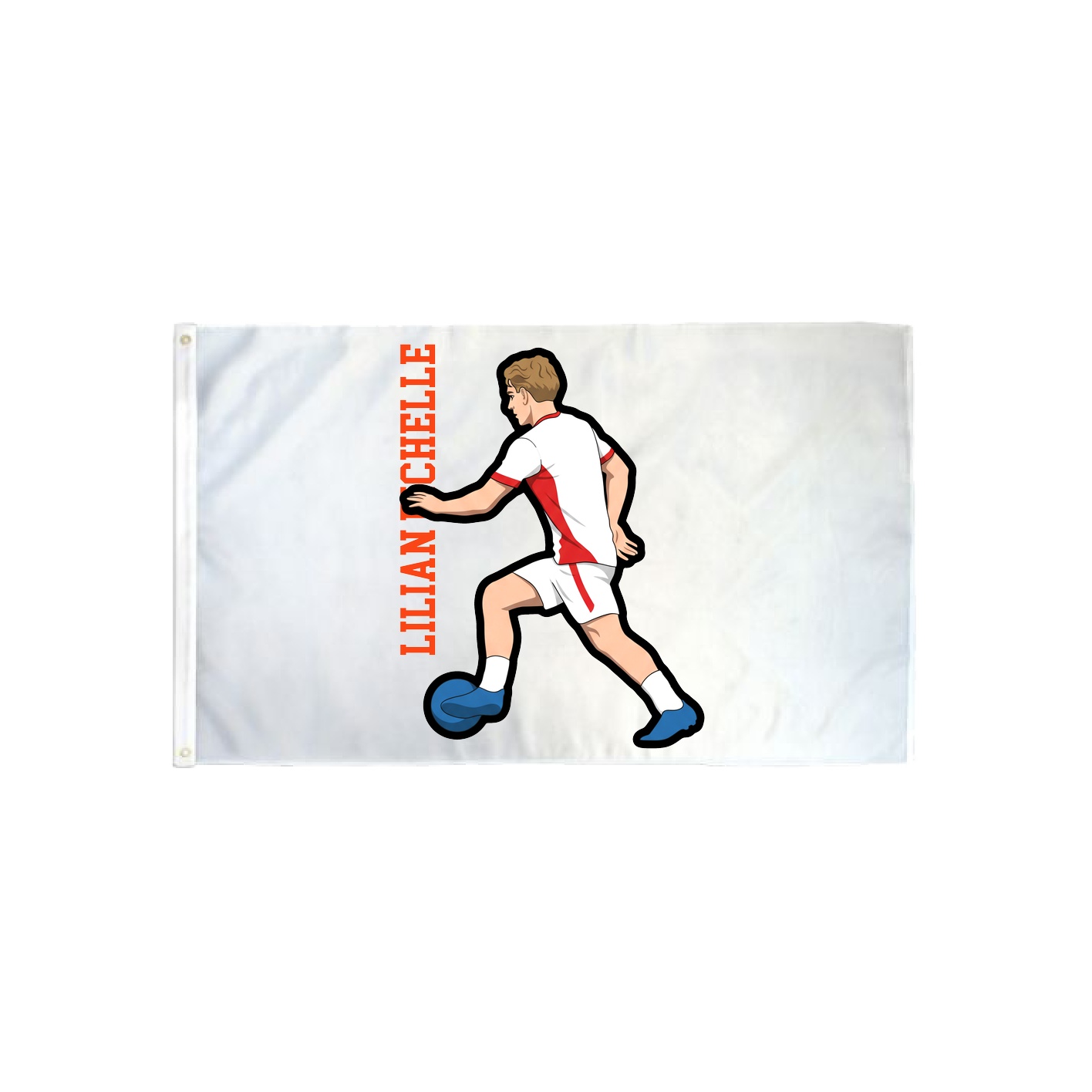 3x5 Flag — Name Vertical in Classic