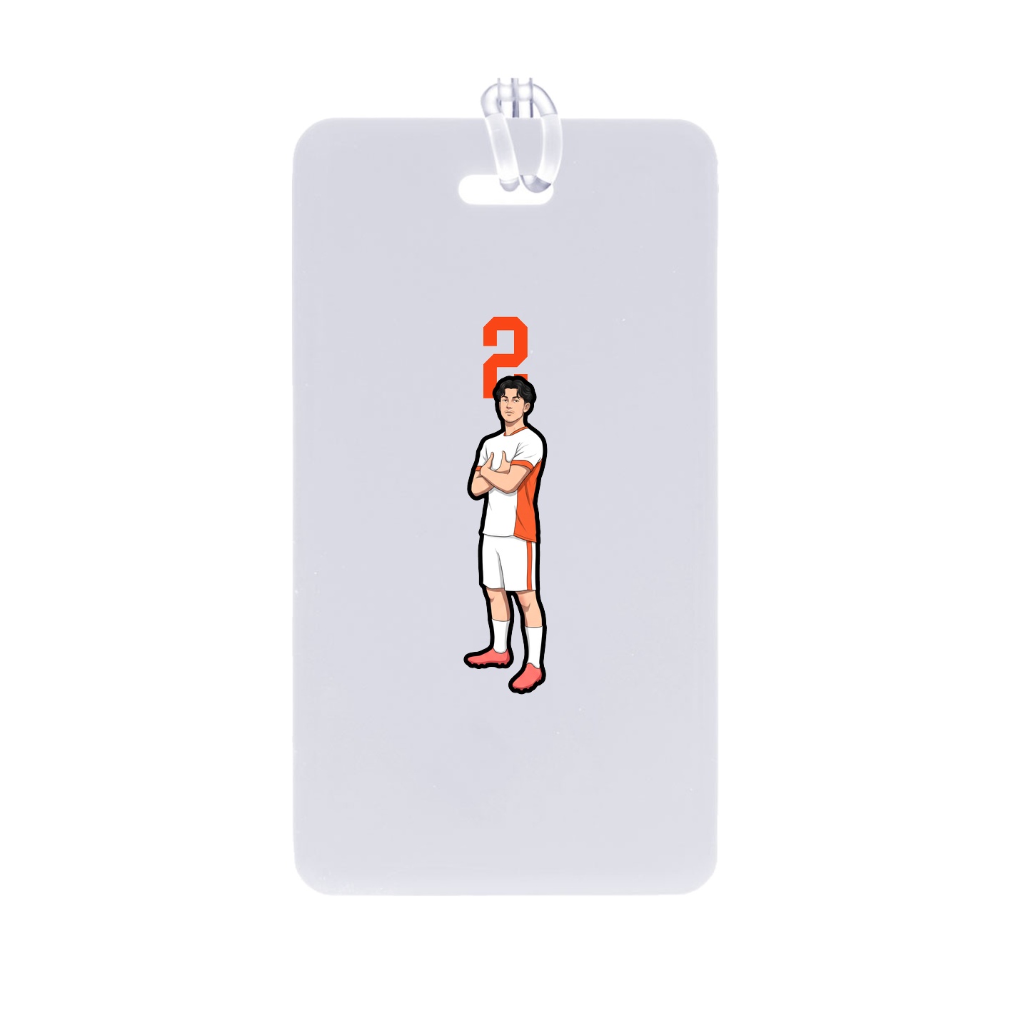 Bag Tag — Number Top in Classic