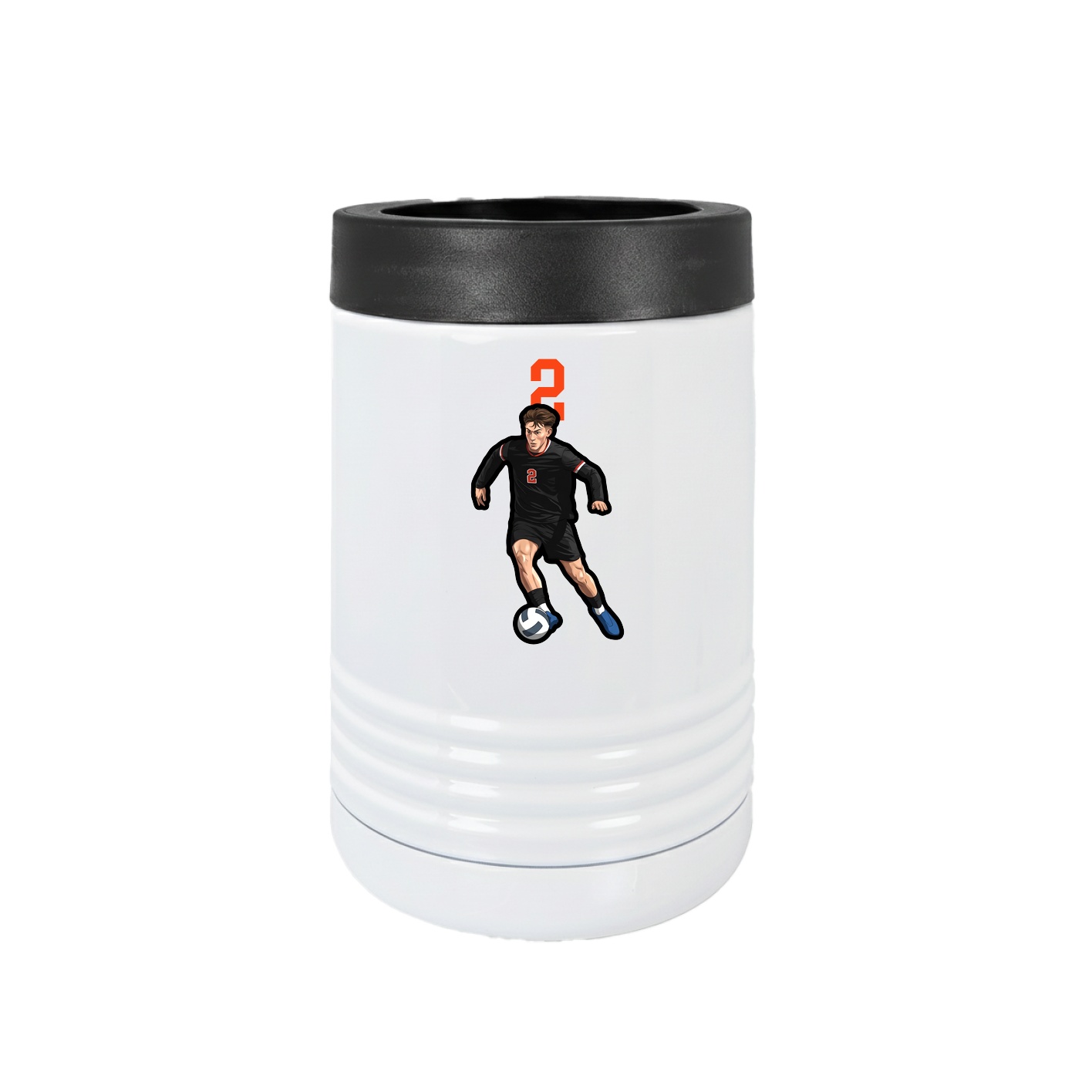 Beverage Holder — Number Top in White