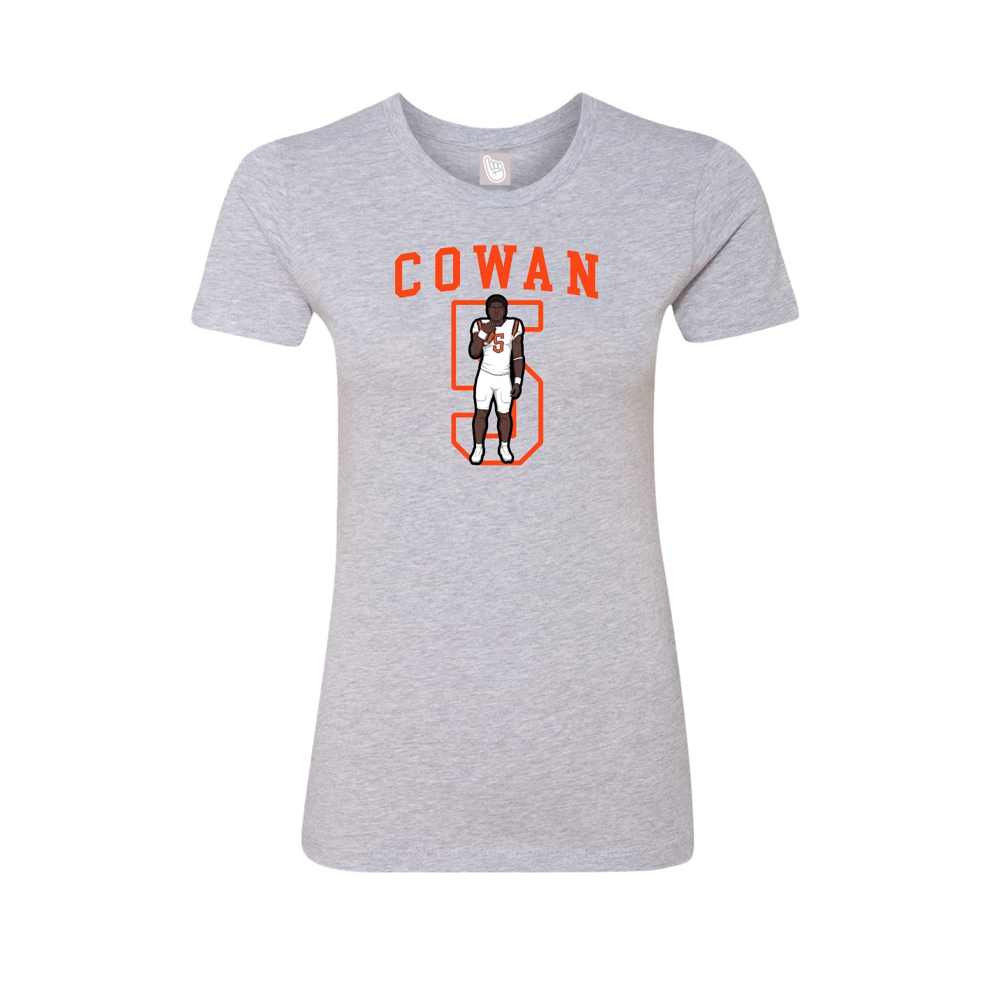 Fitted Women's Tee — Shirsey in Grey