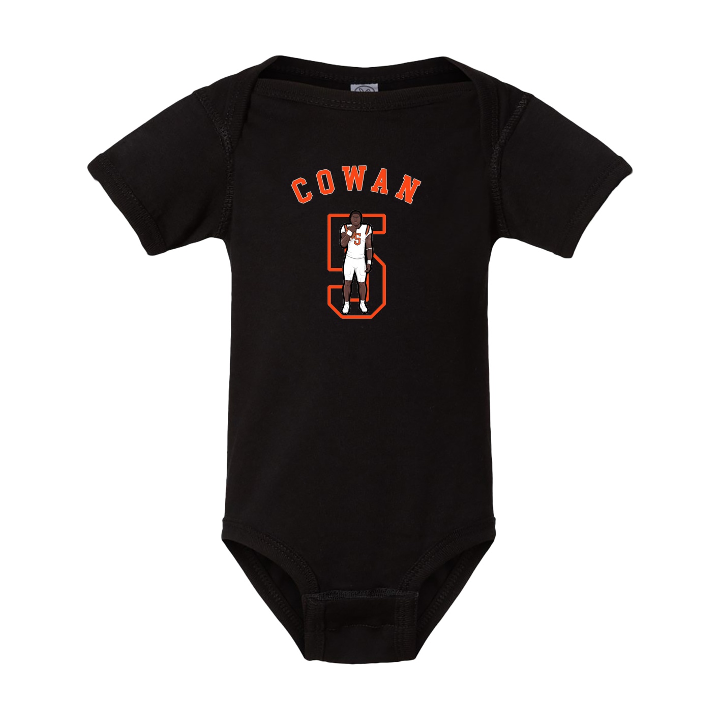 Baby Onesie — Shirsey Arch in Black
