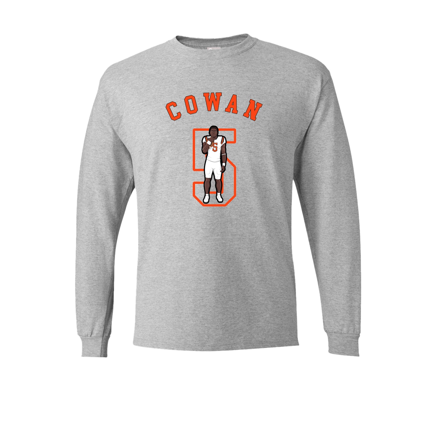 Long Sleeve Tee — Shirsey Arch in Grey