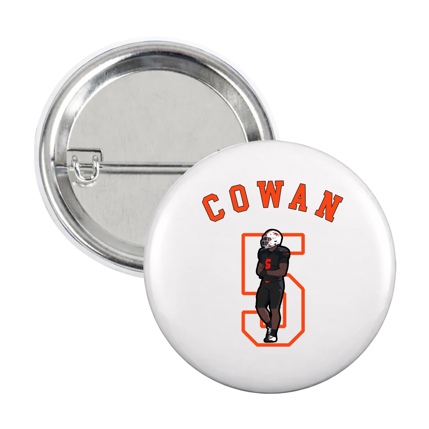 Game Day Button — Shirsey Arch in White