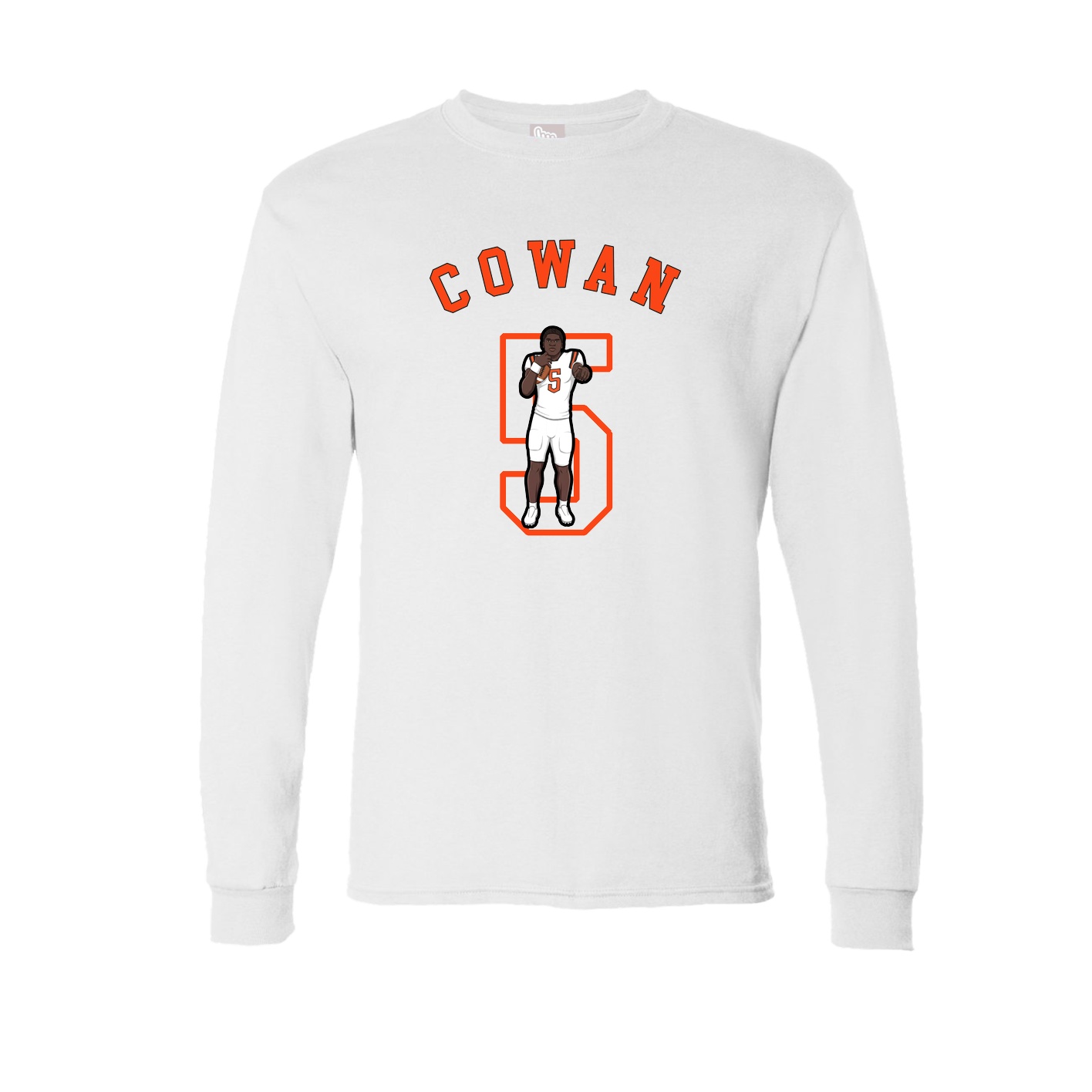 Long Sleeve Tee — Shirsey Arch in White