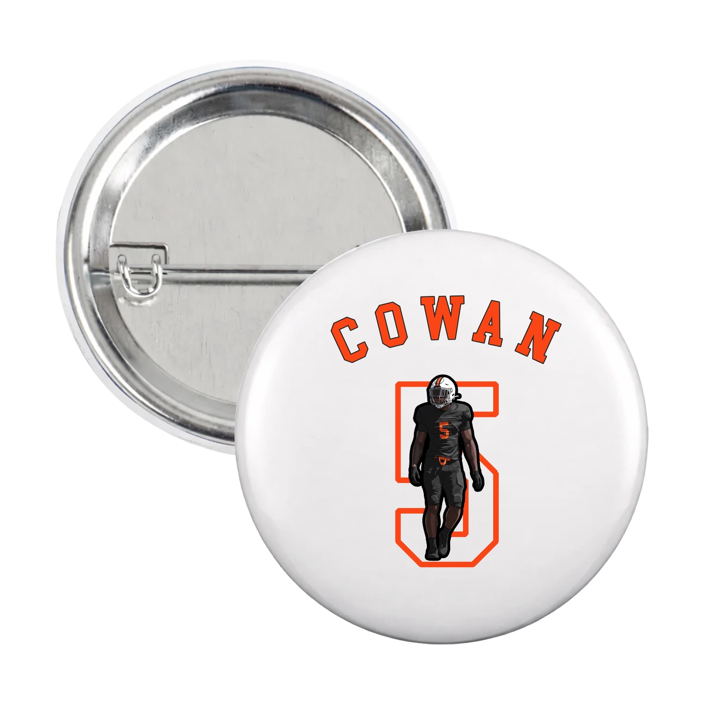 Game Day Button — Shirsey Arch in White