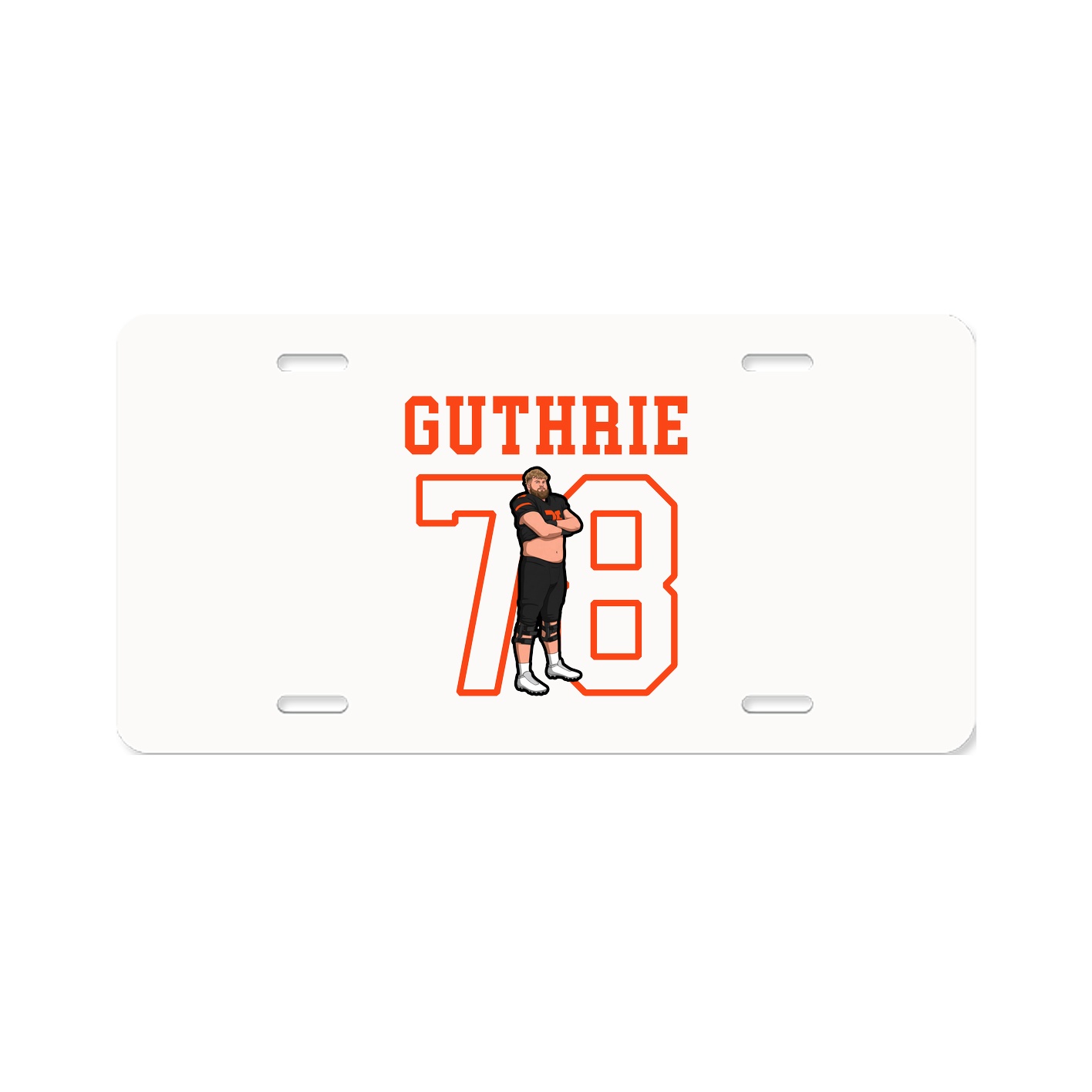 Aluminum License Plate