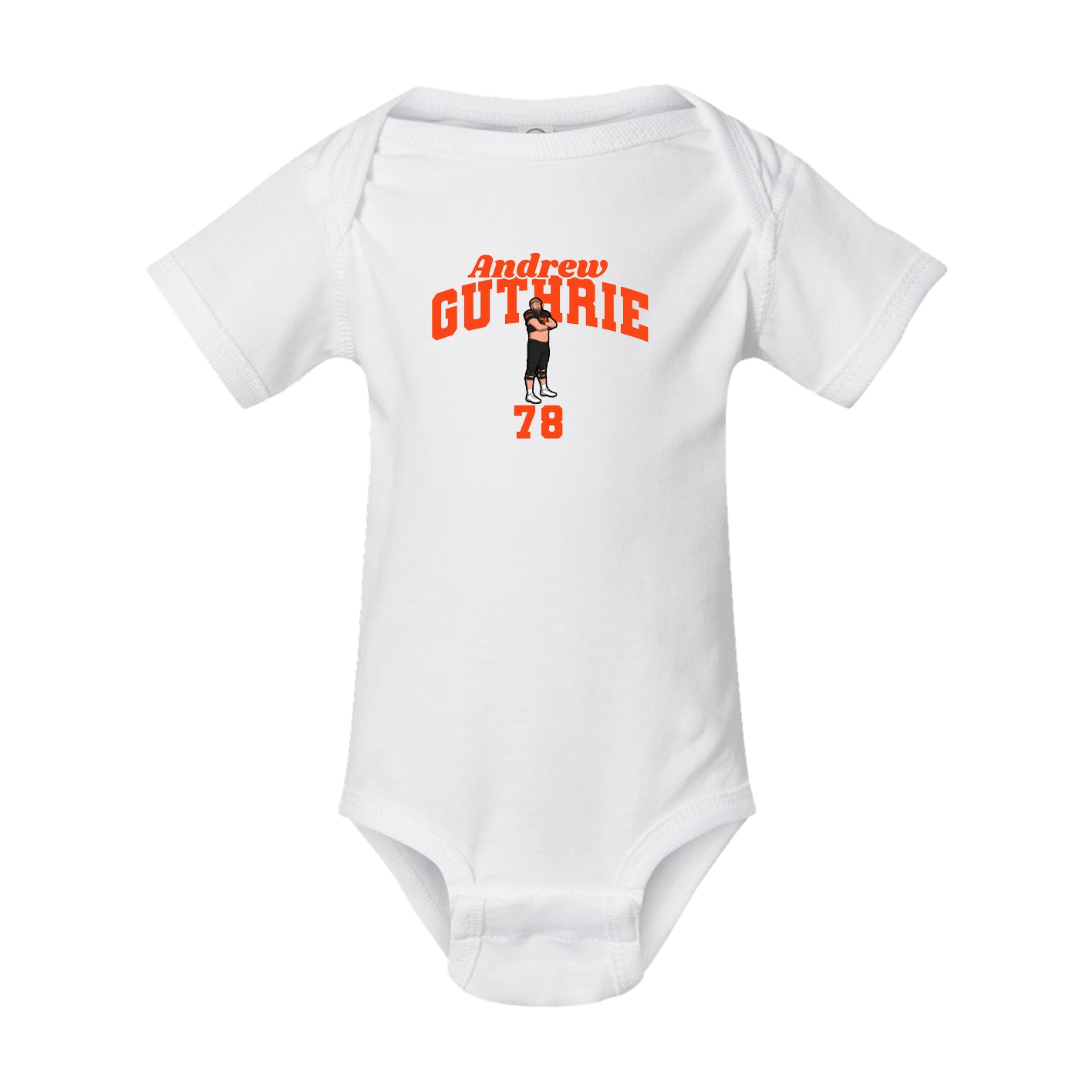 Baby Onesie — Signature Arch in White