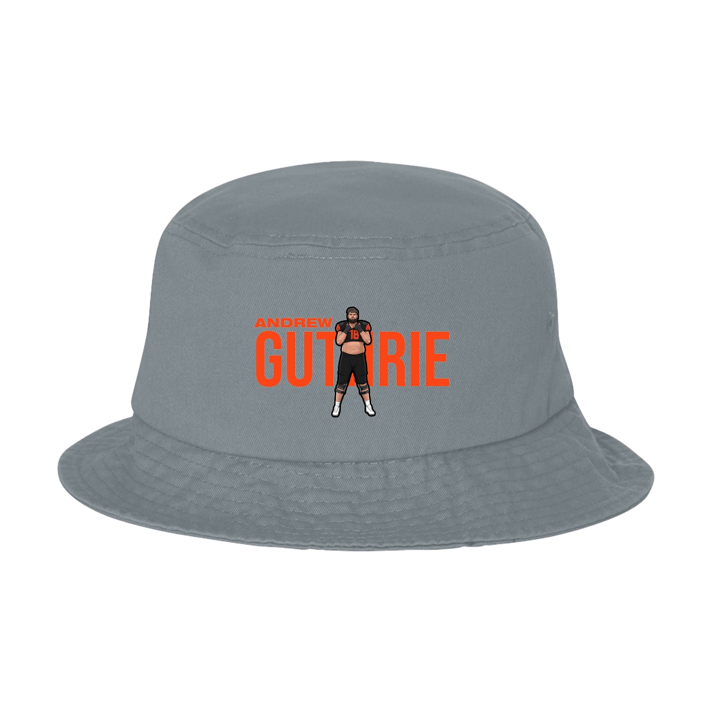 Bucket Cap — Player Name in Grey