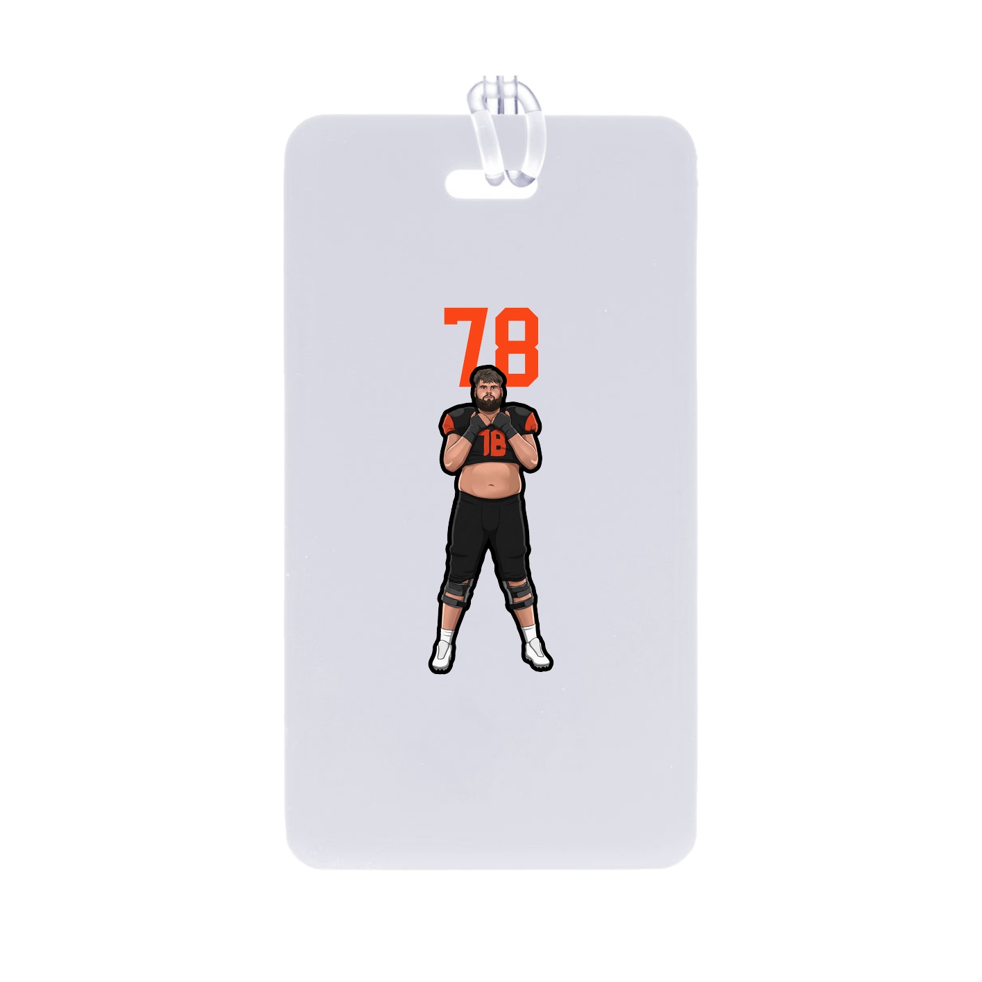 Bag Tag — Number Top in Classic