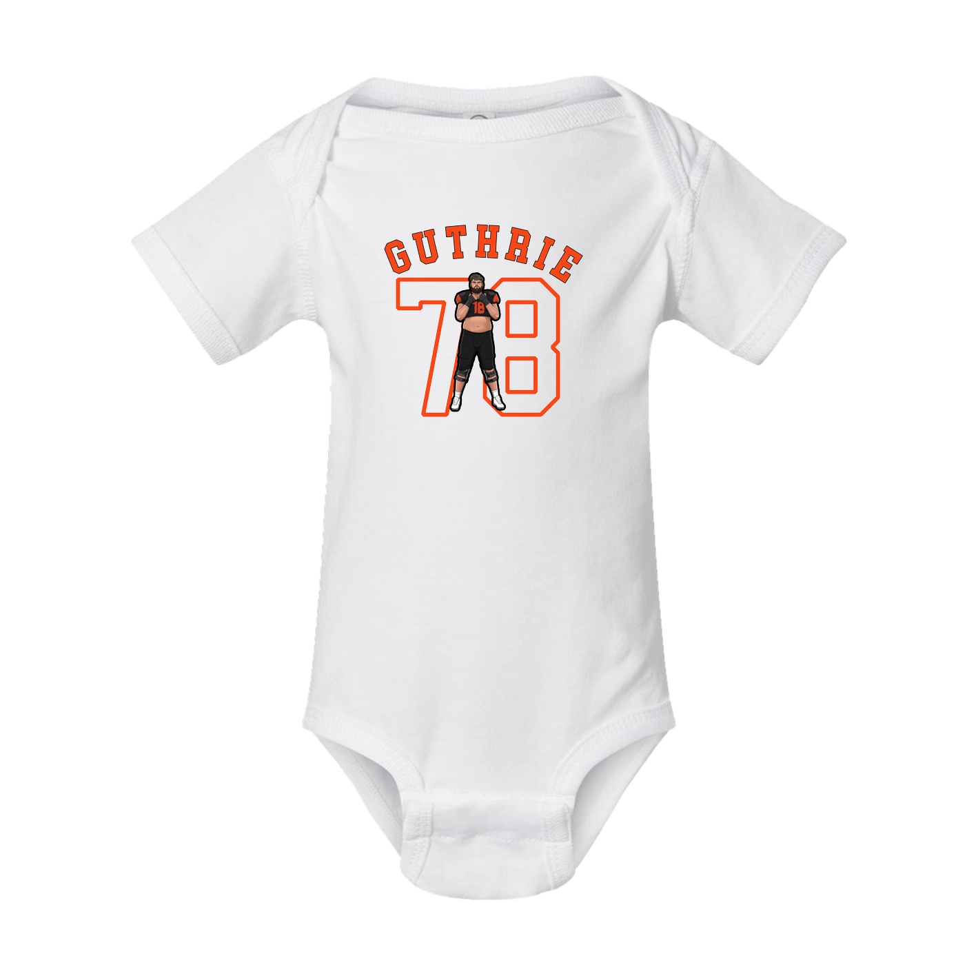 Baby Onesie — Shirsey Arch in White