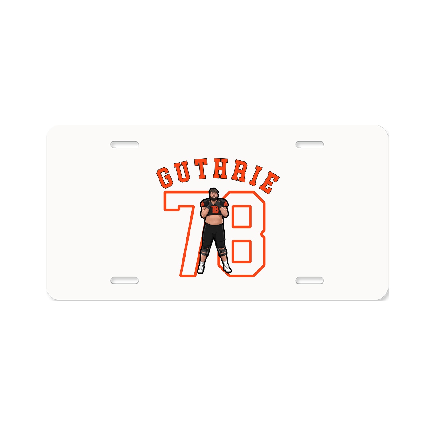 License Plate — Shirsey Arch in Classic