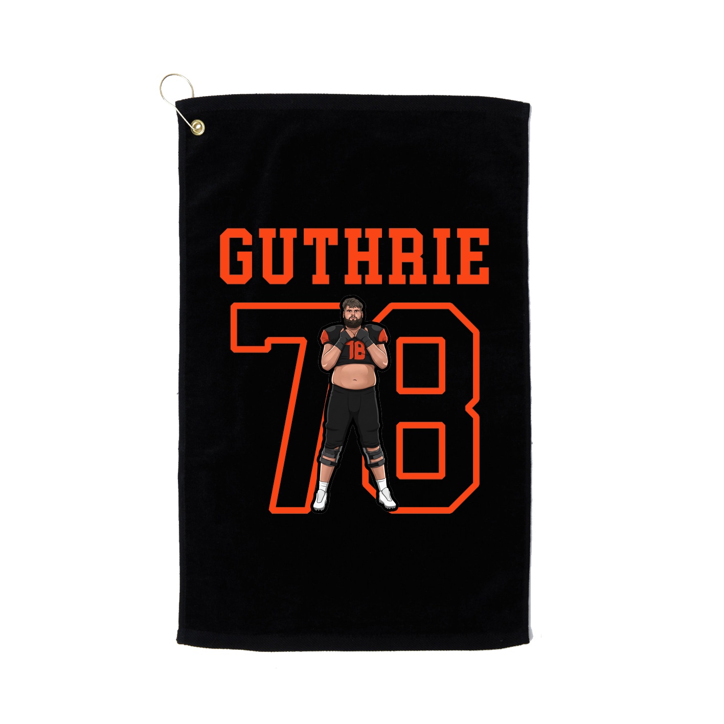 Golf Towel — Shirsey in Black