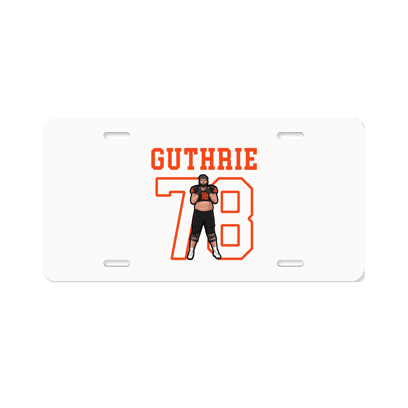 License Plate — Shirsey in Classic