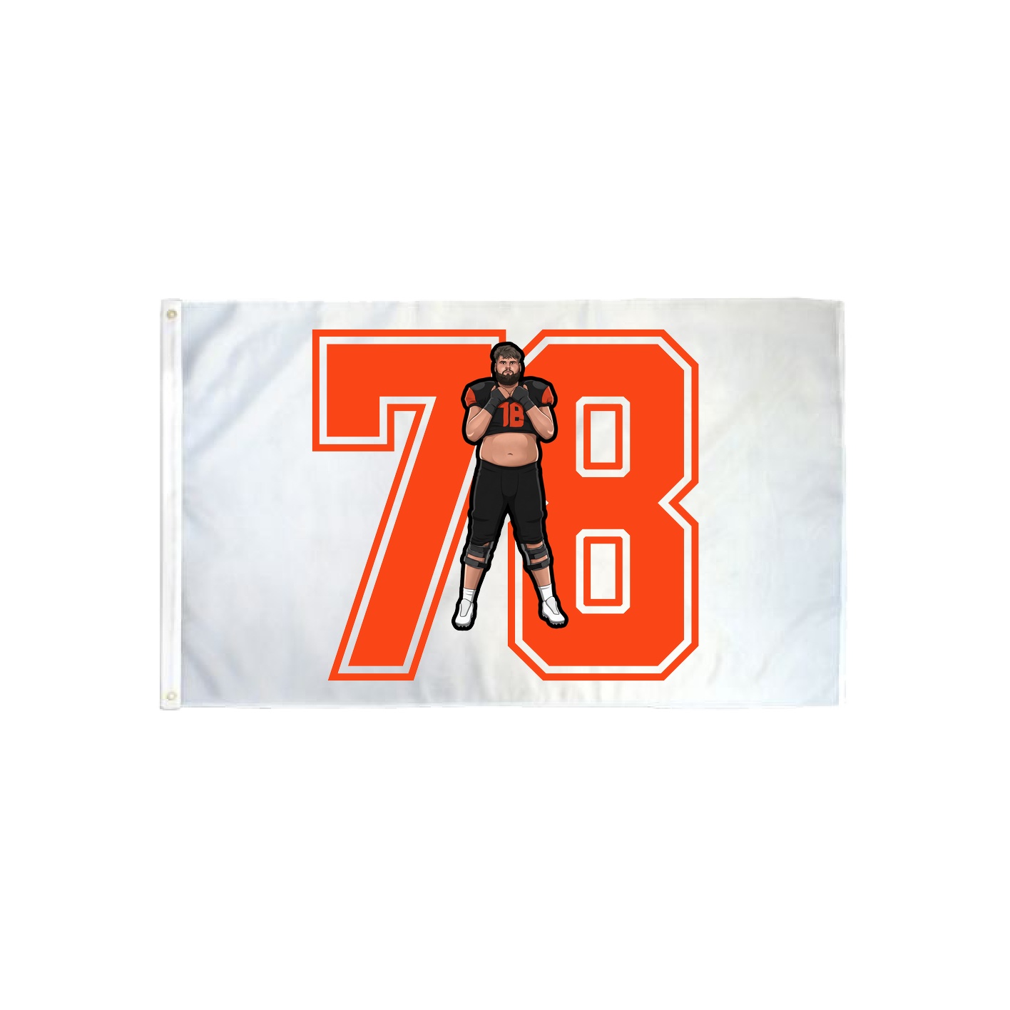 3x5 Flag — Number in Classic