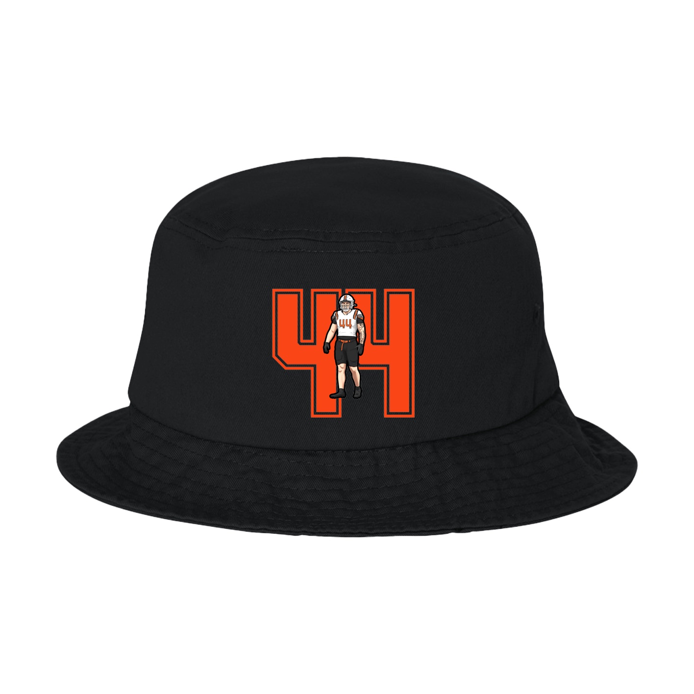 Bucket Cap — Number in Black