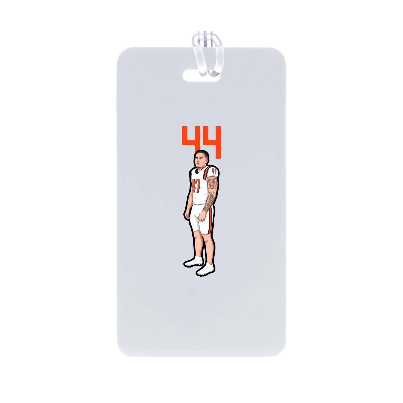Bag Tag — Number Top in Classic