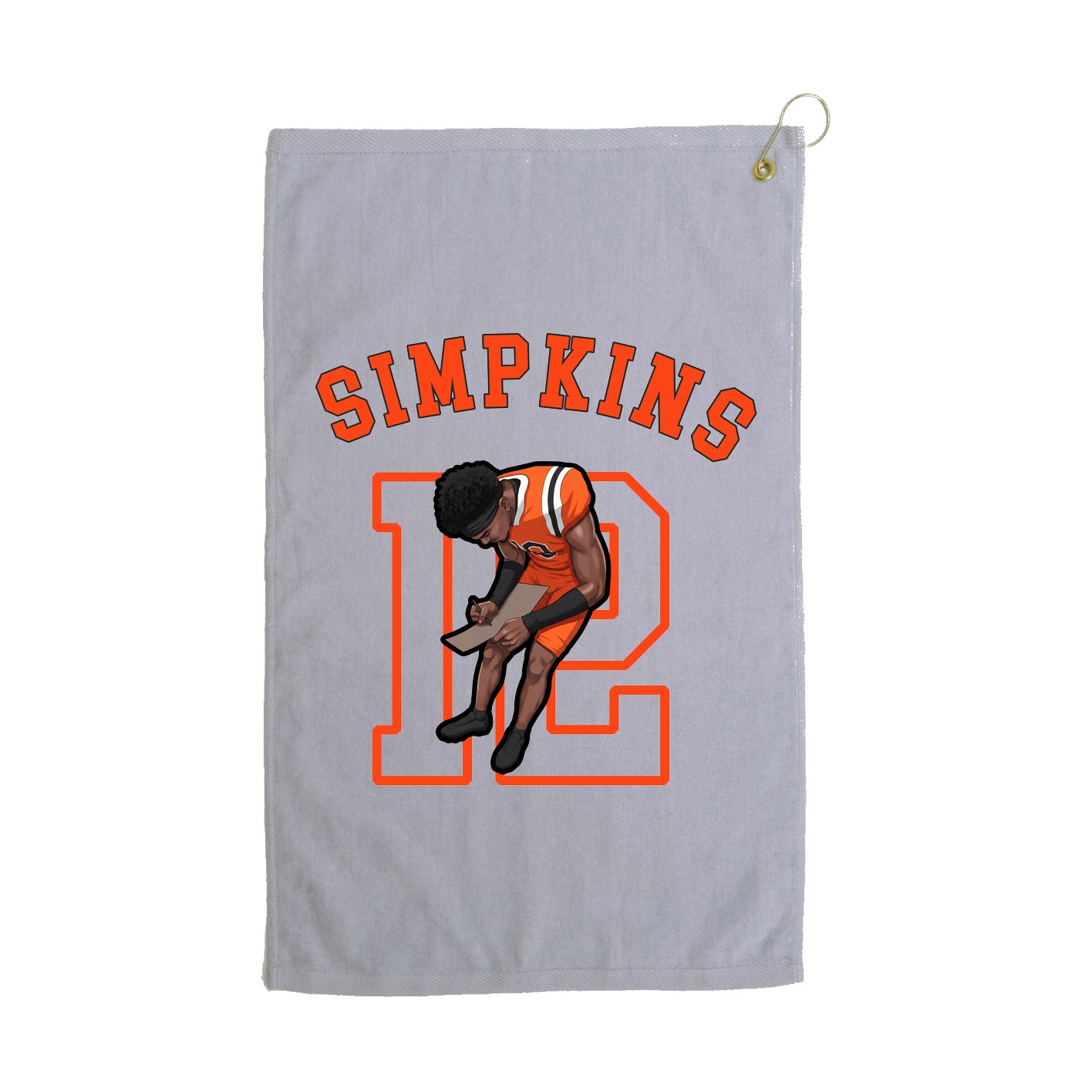 Golf Towel — Shirsey Arch in Grey