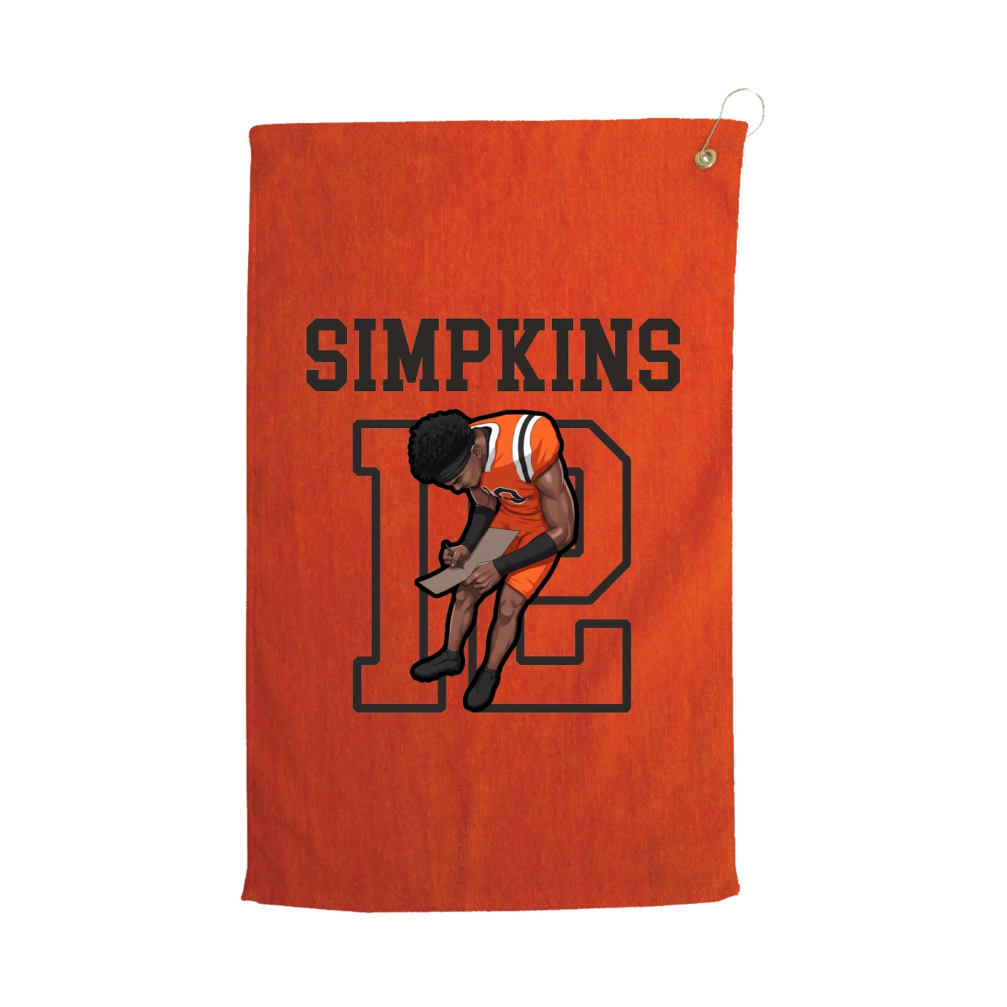 Golf Towel — Shirsey in Orange