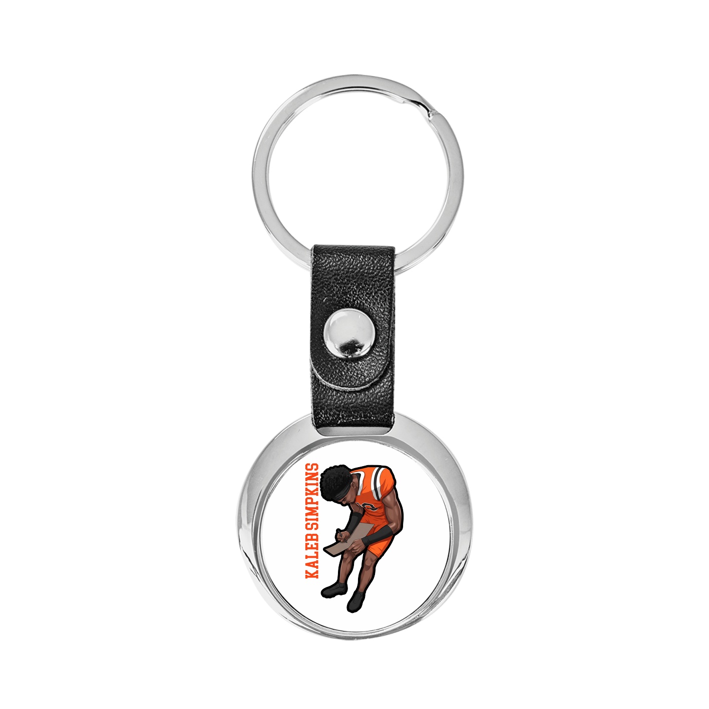Key Chain — Name Vertical in Classic