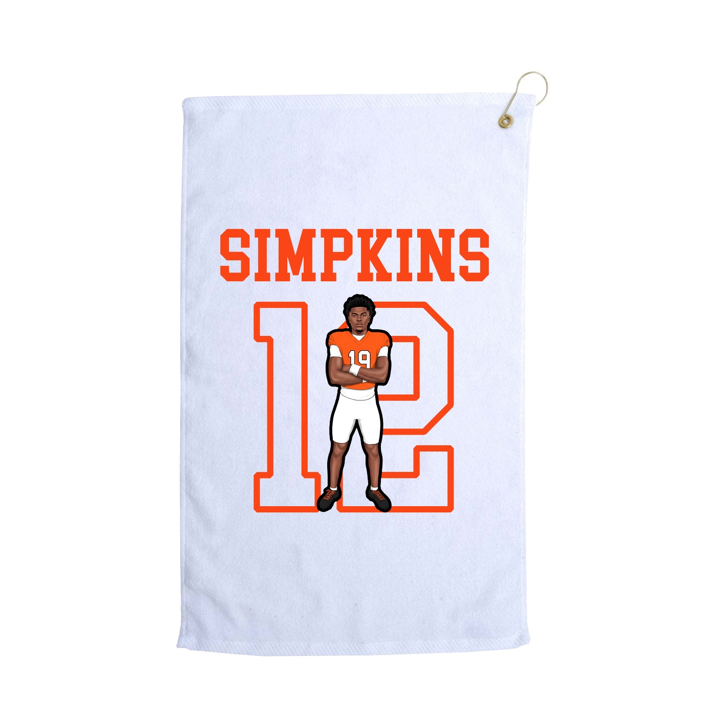 Golf Towel — Shirsey in White
