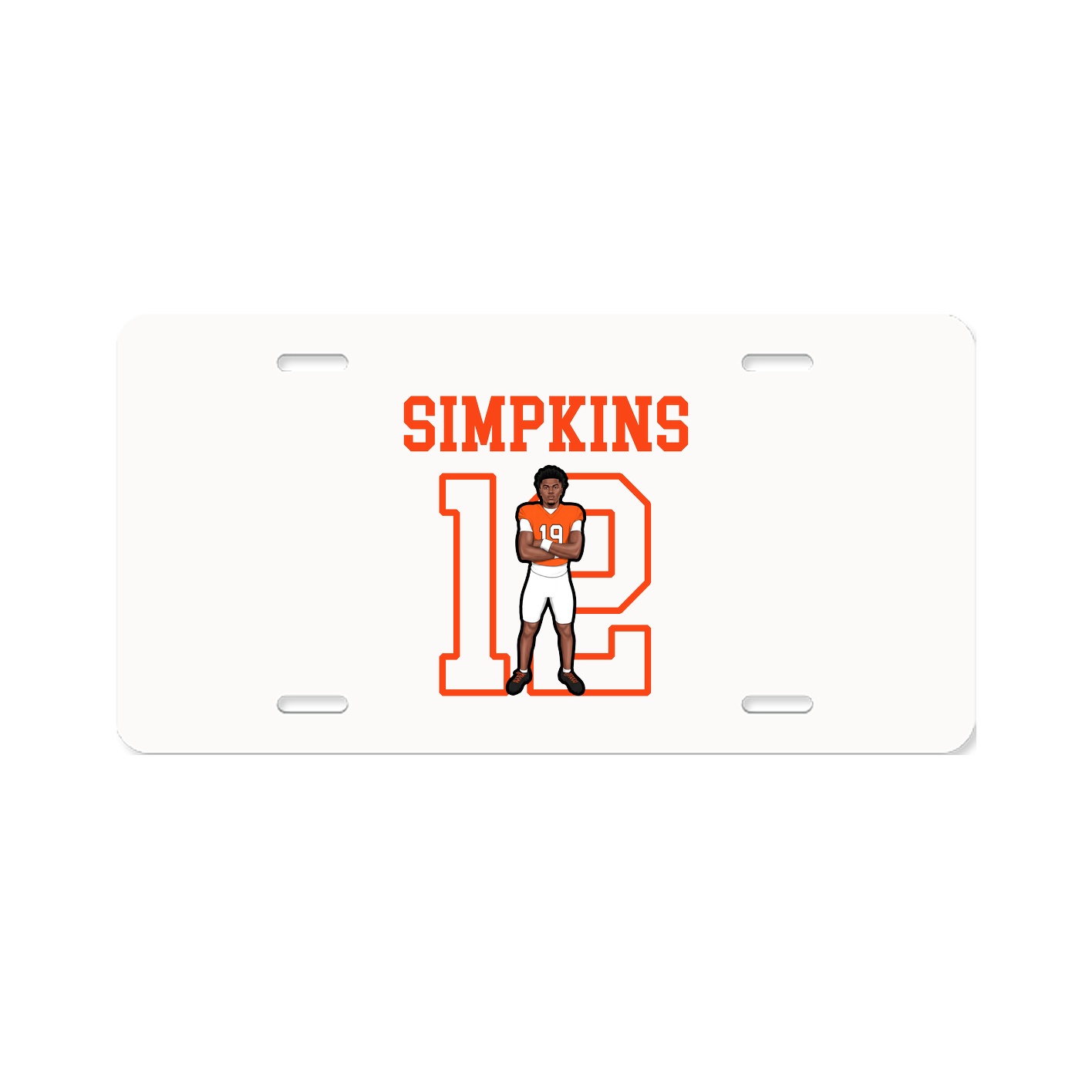 License Plate — Shirsey in Classic