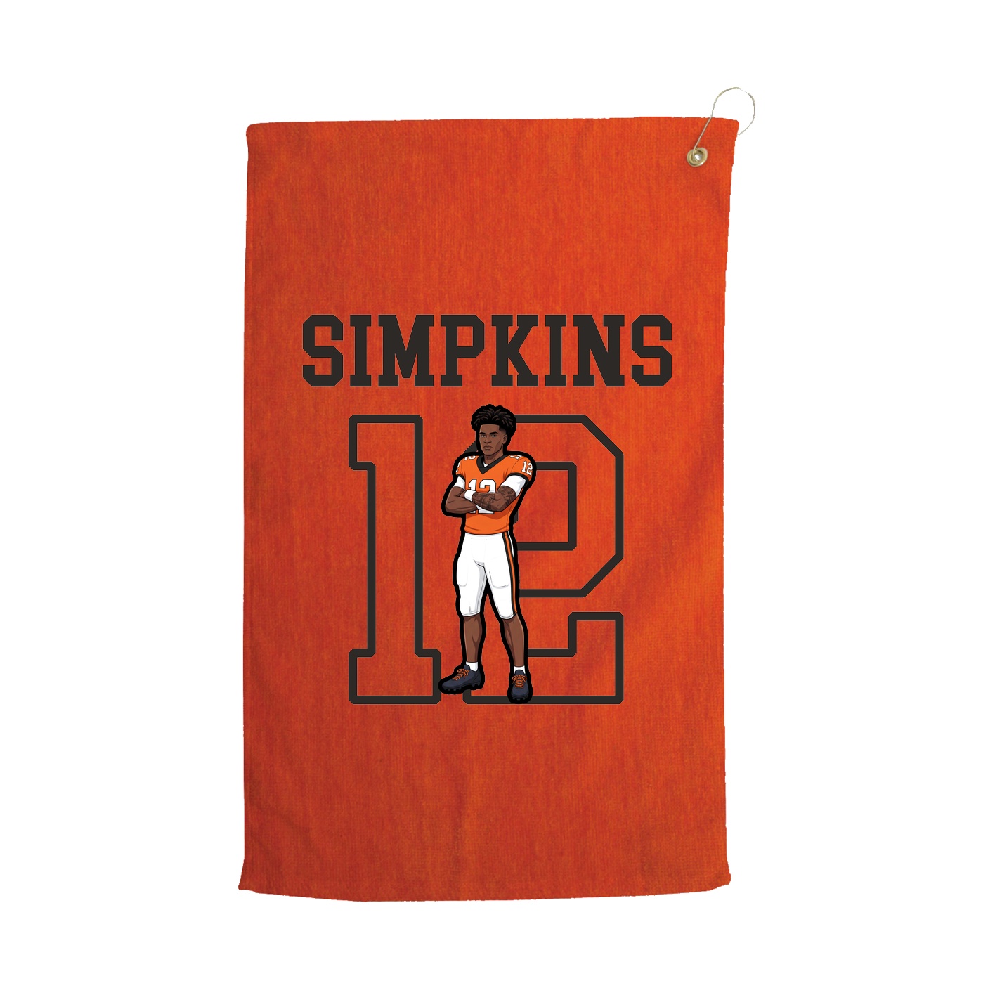 Golf Towel — Shirsey in Orange