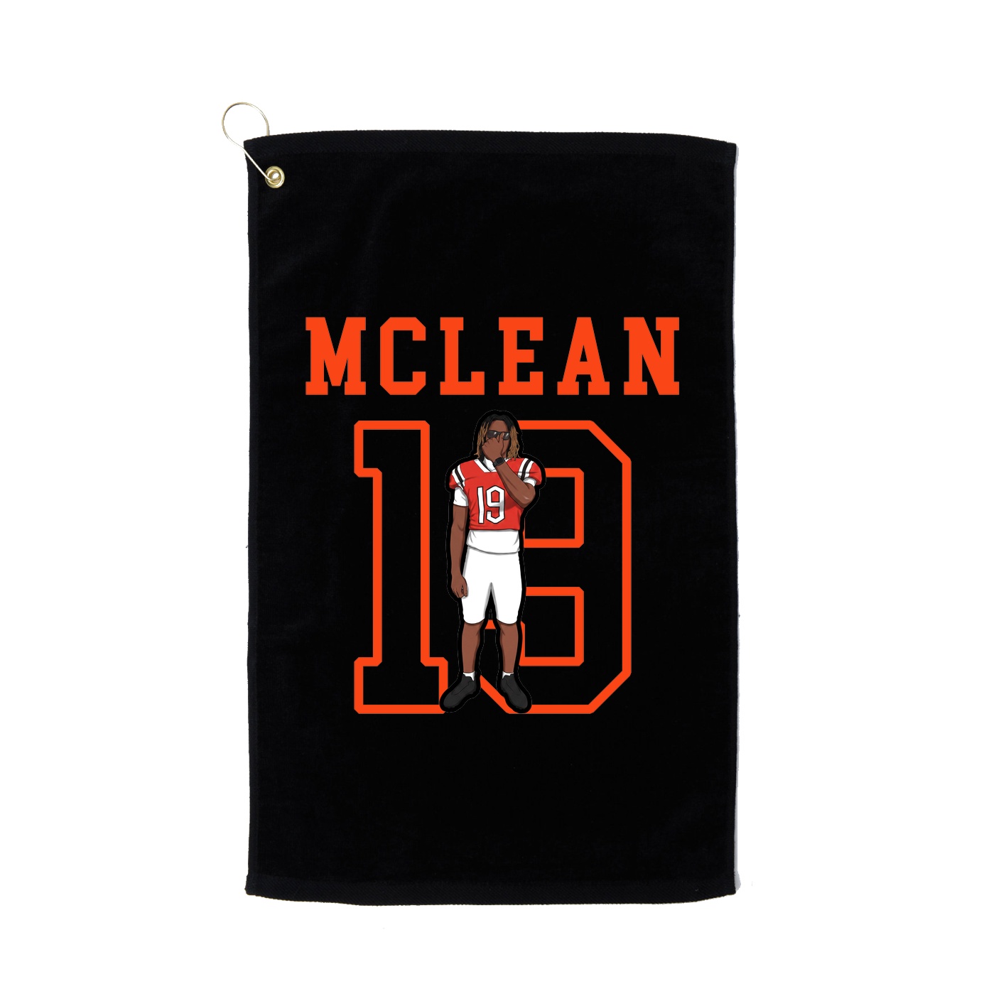 Golf Towel — Shirsey in Black