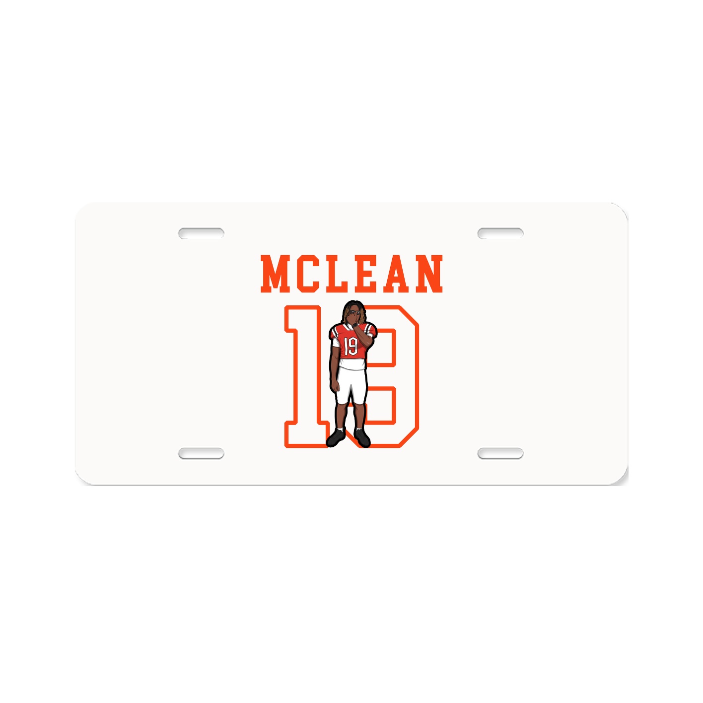 License Plate — Shirsey in Classic