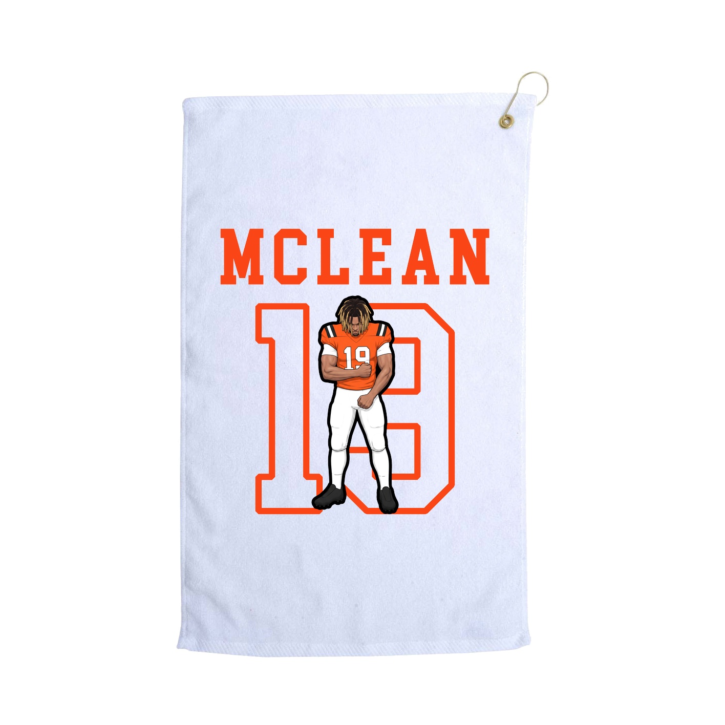 Golf Towel — Shirsey in White