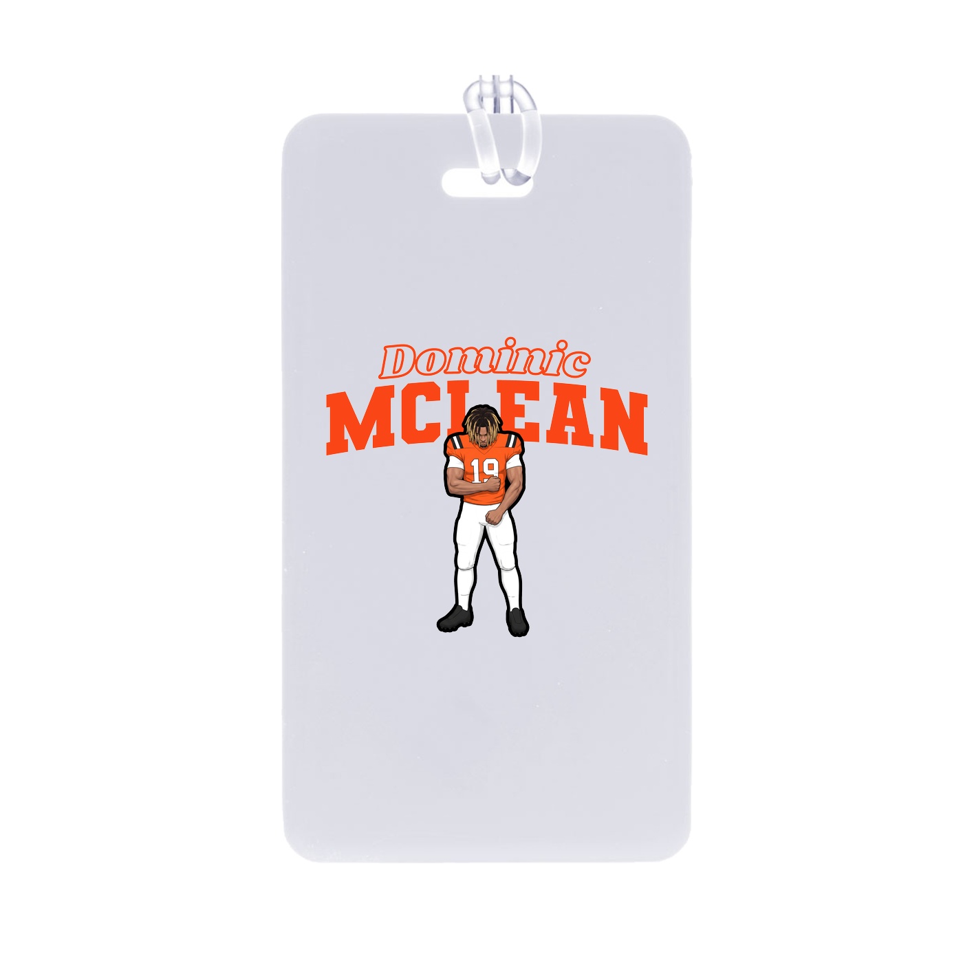 Bag Tag — Name Arch in Classic