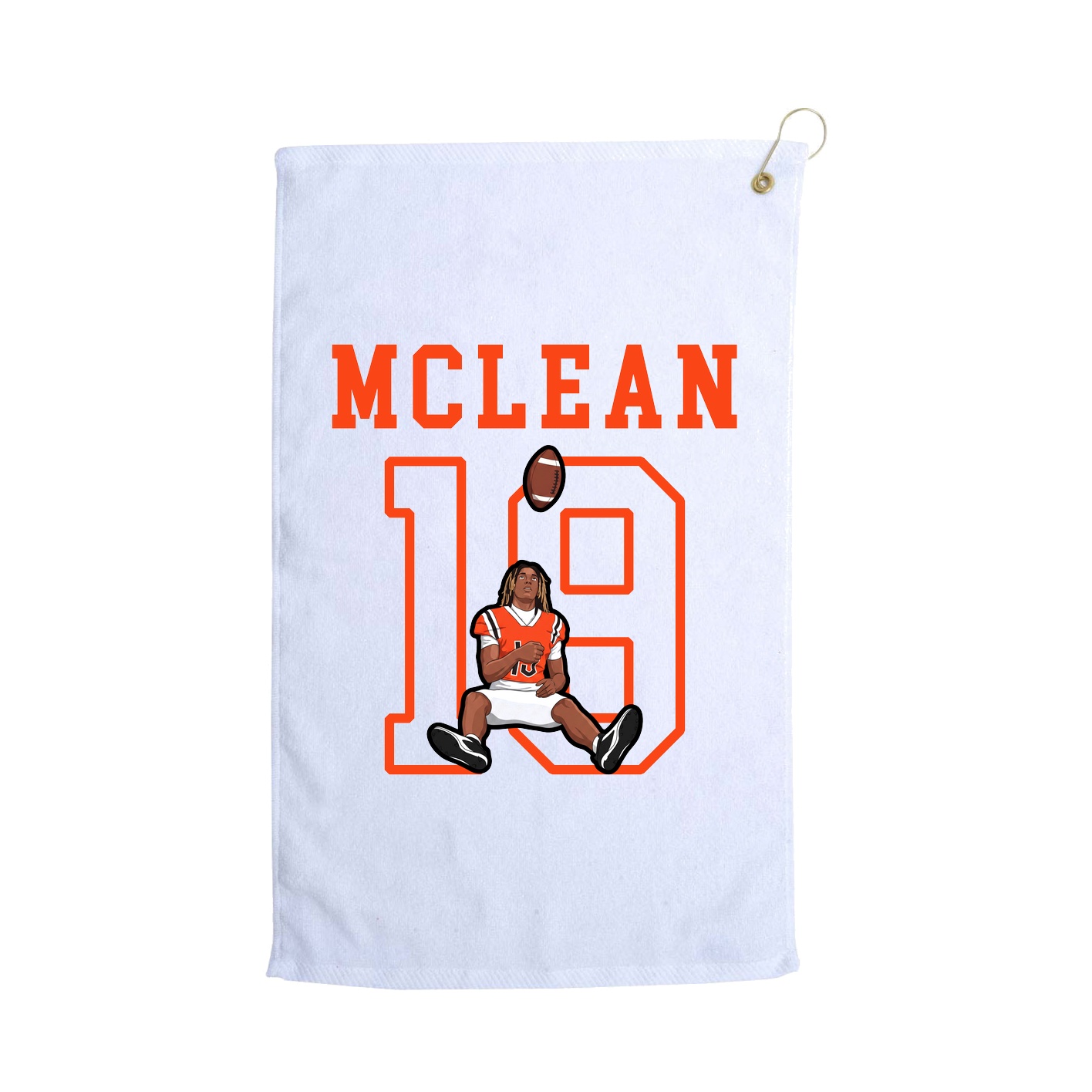 Golf Towel — Shirsey in White