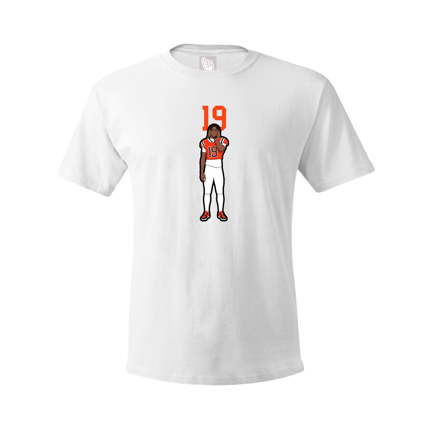 Tee — Number Top in White
