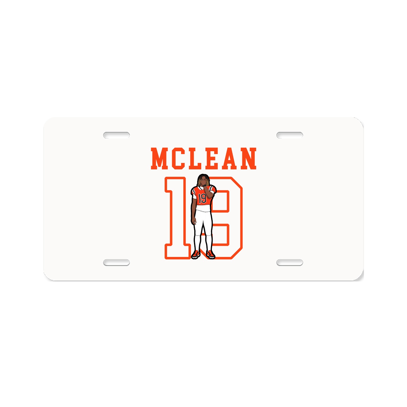License Plate — Shirsey in Classic