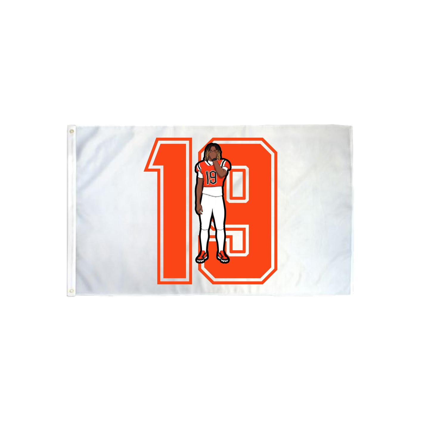 3x5 Flag — Number in Classic