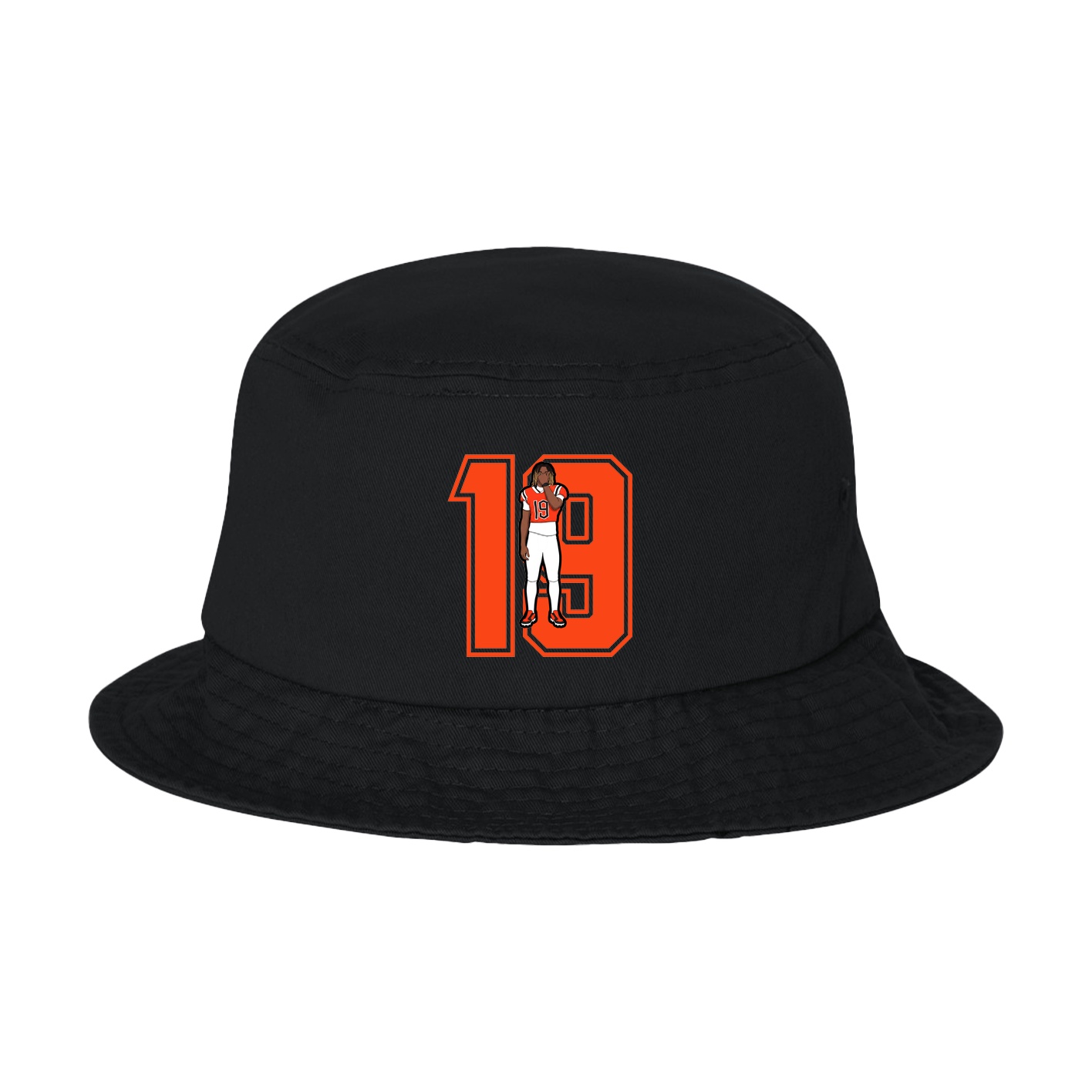 Bucket Cap — Number in Black