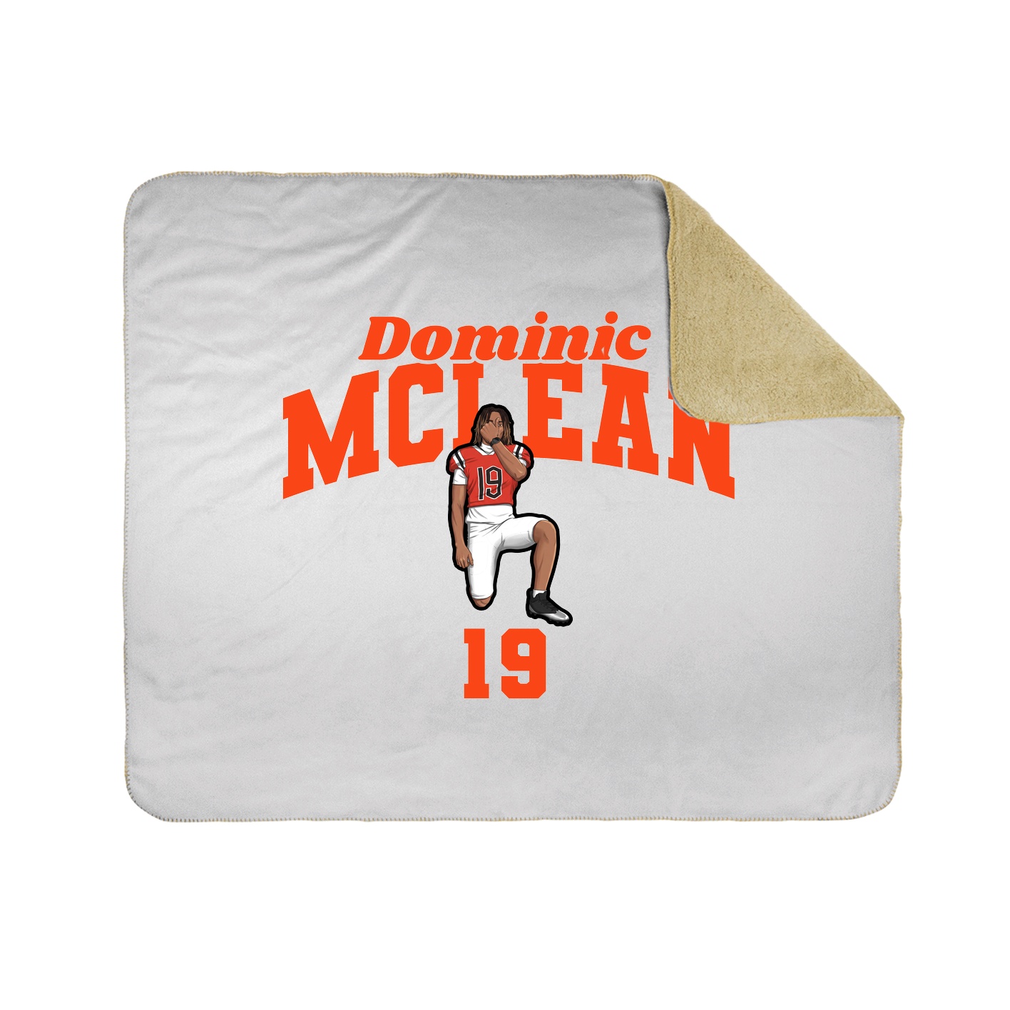 Throw Blanket — Signature Arch in White