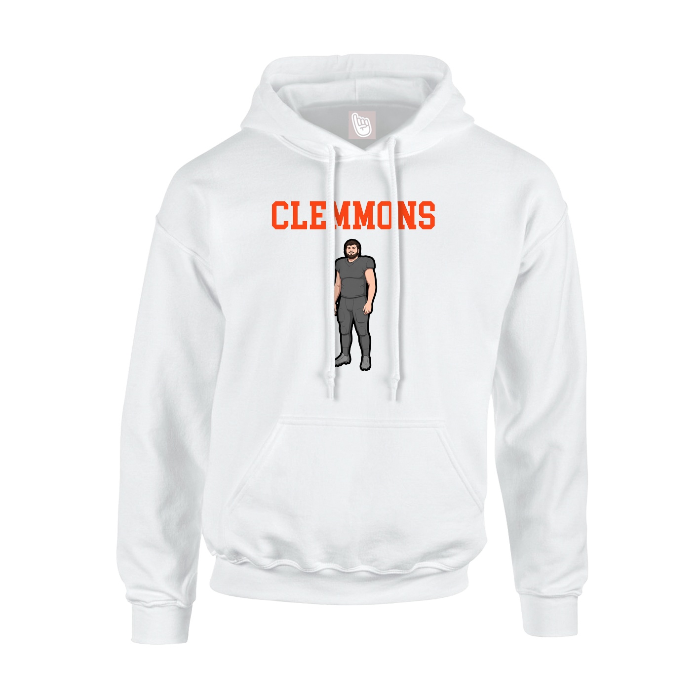 Hoodie — Shirsey in White