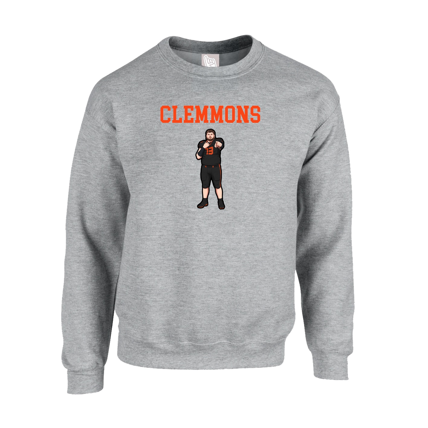 Fleece Crew — Shirsey in Grey