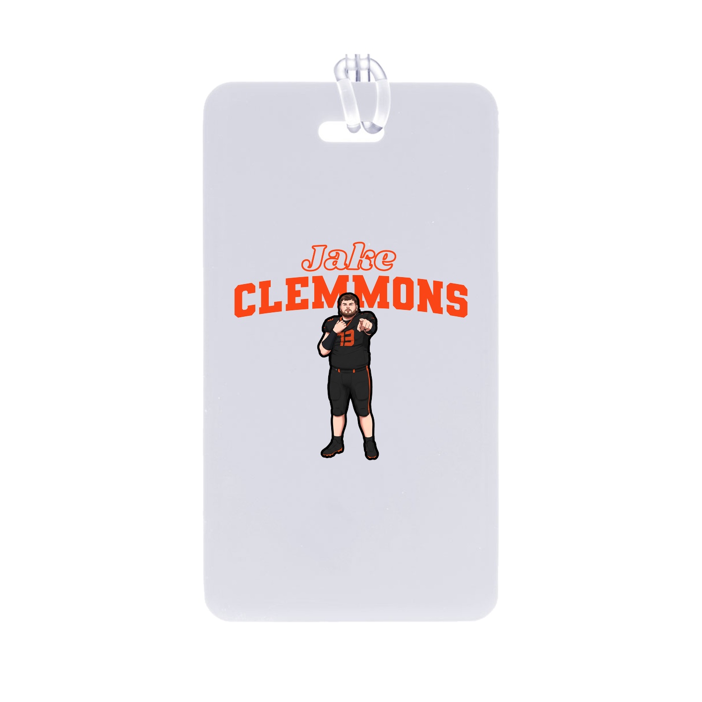 Bag Tag — Name Arch in Classic