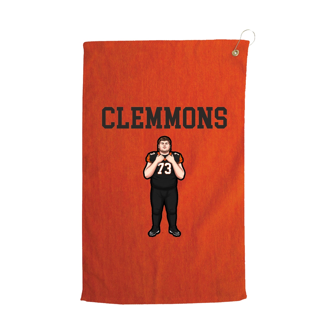 Golf Towel — Shirsey in Orange